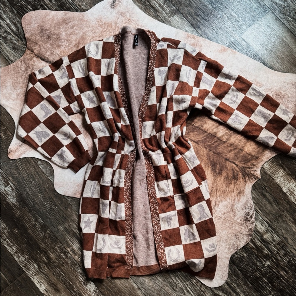 Western cardigan